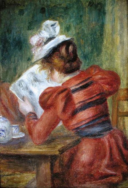 Mädchen, das liest – Pierre-Auguste Renoir Pierre-Auguste Renoir 70x105